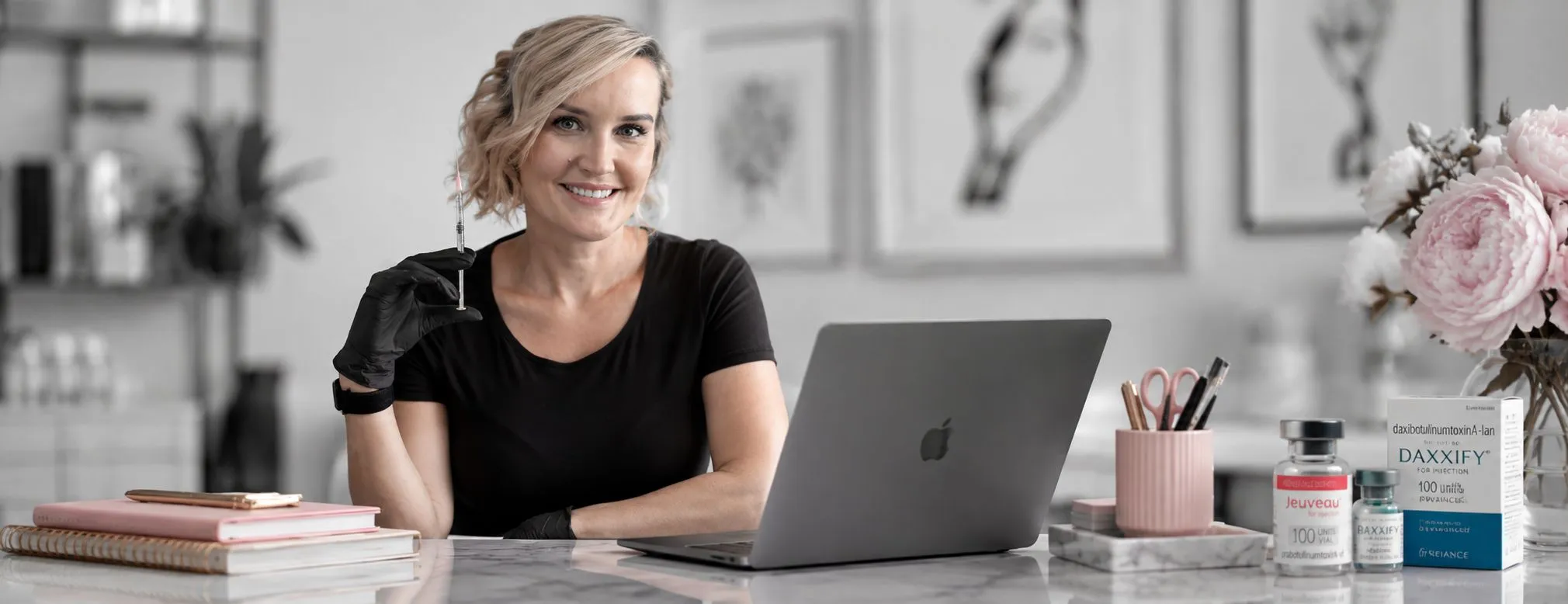 Kelley J. Beck of All Around Beauty Plus Aesthetics, Family Nurse Practitioner offering Jeuveau and neurotoxin consultations in the Tucson area